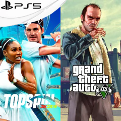 COMBO CALLE & CANCHA TOPSPIN 2K25 + GTAV PS5 DIGITAL PRIMARIA - comprar online
