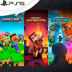 MINECRAFT TRIPLE PACK PS5 DIGITAL PRIMARIA - comprar online