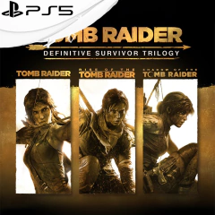 TOMB RAIDER DEFINITIVE SURVIVOR TRILOGY PS5 RETRO DIGITAL PRIMARIA