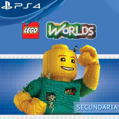 LEGO WORLDS PS4 DIGITAL SECUNDARIA
