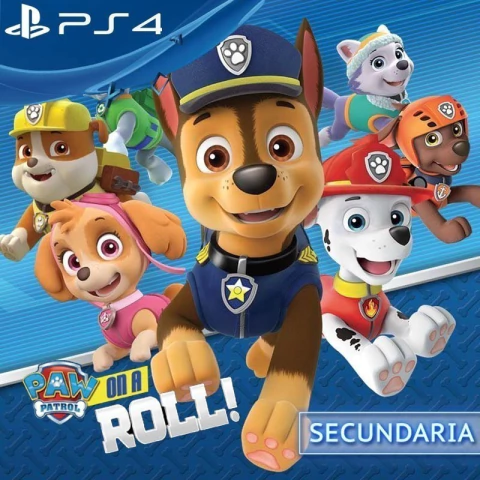 PATRULLA CANINA TODOS A UNA PS4 DIGITAL SECUNDARIA