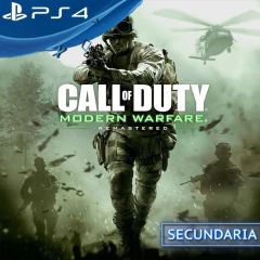 CALL OF DUTY MODERN WARFARE REMASTERED PS4 DIGITAL SECUNDARIA