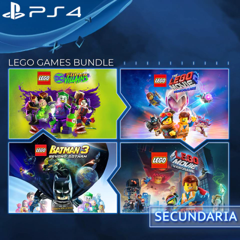 COMBO LEGO 4 EN 1 PS4 DIGITAL SECUNDARIA