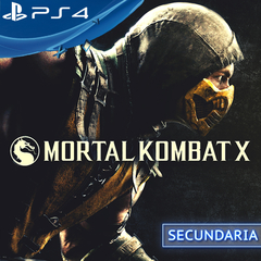MORTAL KOMBAT X PS4 DIGITAL SECUNDARIA