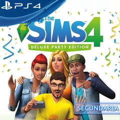 THE SIMS 4 PARTY DELUXE PS4 DIGITAL SECUNDARIA