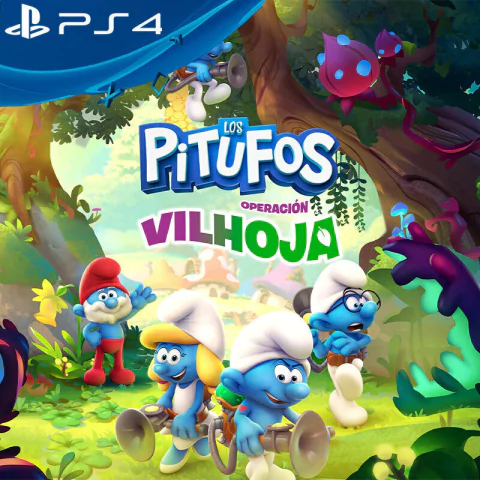 LOS PITUFOS MISION VILEAF PS4 DIGITAL PRIMARIA
