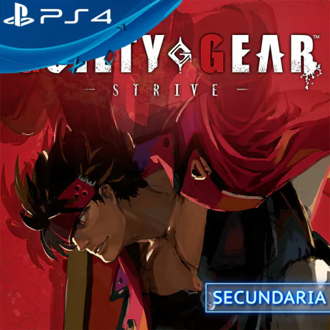 GUILTY GEAR STRIVE PS4 DIGITAL SECUNDARIA