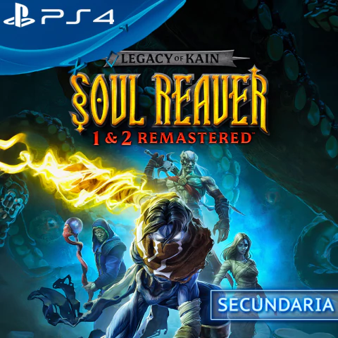 LEGACY OF KAIN SOUL REAVER 1 & 2 REMASTERED PS4 DIGITAL SECUNDARIA - comprar online