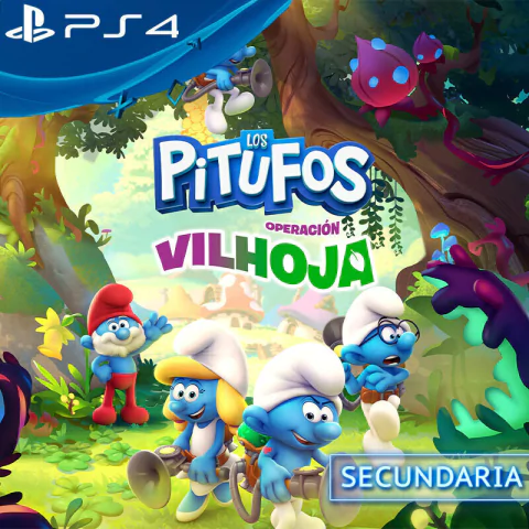 LOS PITUFOS MISION VILEAF PS4 DIGITAL SECUNDARIA