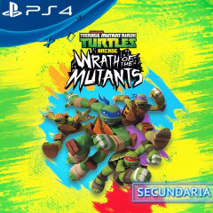 TORTUGAS NINJA ARCADE WRATH OF THE MUTANTS PS4 DIGITAL SECUNDARIA