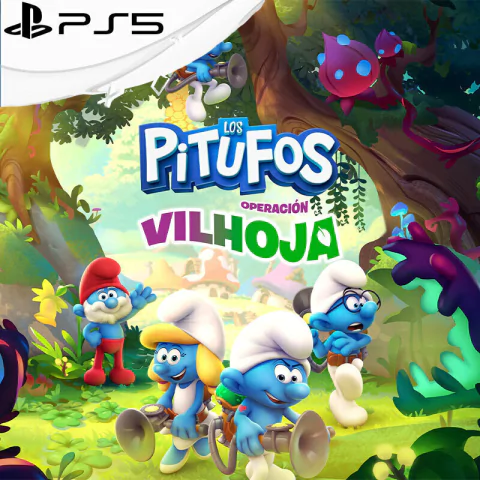 LOS PITUFOS MISION VILEAF PS5 DIGITAL PRIMARIA