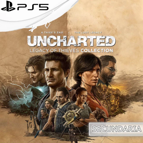 UNCHARTED LEGACY OF THIEVES COLLECTION PS5 DIGITAL SECUNDARIA