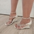 Sandália Anabela Luíza Barcelos Off White - loja online