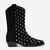 Bota SCHUTZ Western Cano Médio Studs Camurça Preta