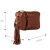 BOLSA TIRACOLO PEQUENA MARROM - LUIZA BARCELOS - comprar online