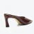 Mule Couro Verniz Bordô Vicenza - comprar online