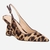 Scarpin Anabela Slingback Animalprint Luíza Barcelos - loja online