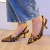Scarpin em Couro Animalprint Luiza Barcelos