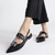 SAPATILHA SLINGBACK COURO PRETO SCHUTZ