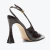 Slingback Couro Croco Marrom Vicenza - loja online