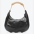 Bolsa Couro Preto Média Esferas Vicenza - loja online