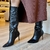 Bota Cano Longo Salto Fino Preto Luiza Barcelos - loja online