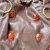 Bolsa Couro Marrom Pedrarias Mariza Dias na internet