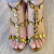 Sandália Tachas Couro Bronze Salto Fino - comprar online