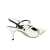 Scarpin Slingback Luíza Barcelos Verniz Off White na internet