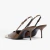 Slingback Biqueira de Metal Couro Marrom Schutz na internet