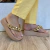 Chinelo Plataforma Avelã Correntes Douradas - PETITE JOLIE na internet