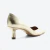 Scarpin Vicenza Couro Dourado na internet