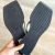 Chinelo Bico Quadrado Gliter Preto - GIULIA DOMNA - comprar online