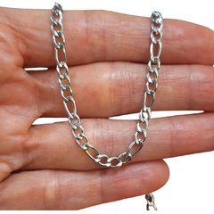 Corrente de aço inox 316L com elos 3x1, 70cm .