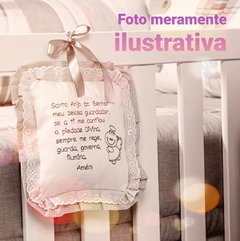 Enfeite de Berço/Porta Oração Santo Anjo Rosa - SP EP01/RS na internet