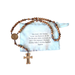TERCO MADEIRA SAO JOSE NA BOLSINHA COM ZIPER na internet