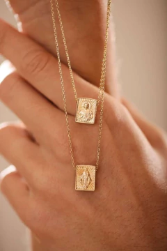 Escapulário Nossa Senhora do Carmo Retangular na internet