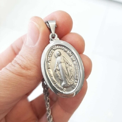 Colar Pingentel Medalha Milagrosa N S Graças 3cm- CJPi12/fI08-60 na internet