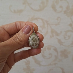 Medalha Milagrosa Nossa Senhora das Graças Aço 2,3cm -Pi01C - loja online