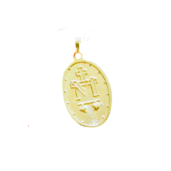 Medalha Milagrosa Inscrições em LATIM- P361-DR - Loja Santo Anjo