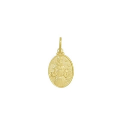 Pingente São Francisco De Assis Folheada Ouro 1,5cm - P402-D - comprar online