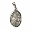Pingente Aço Oval Medalha São Judas 2,4cm - Pi06
