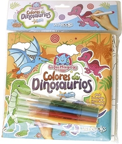 gotas mágicas. dinosaurios