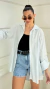 Camisa larga de lino - tienda online