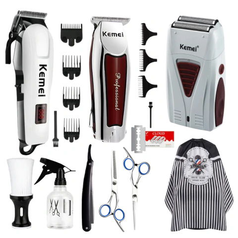 Combo Barbero Kemei N°3