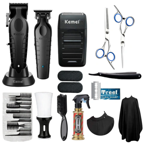 Combo Barbero Kemei N° 1