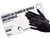 EuroMix Guantes de Nitrilo Negros 100 unidades