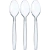 CUCHARA DESCARTABLE STENDY FIESTA SOBREMESA CRISTAL en internet