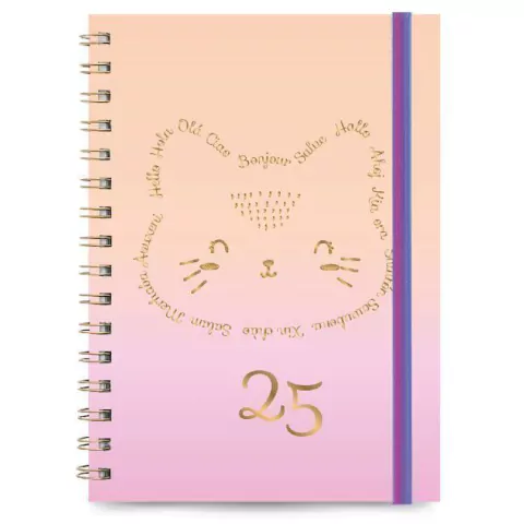 Agenda 2025 Semana Talbot No7 C/espiral . C/elastico.