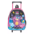 Mochila Carrito Filgo Minipak 12 Nena Escolar Osito Fucsia